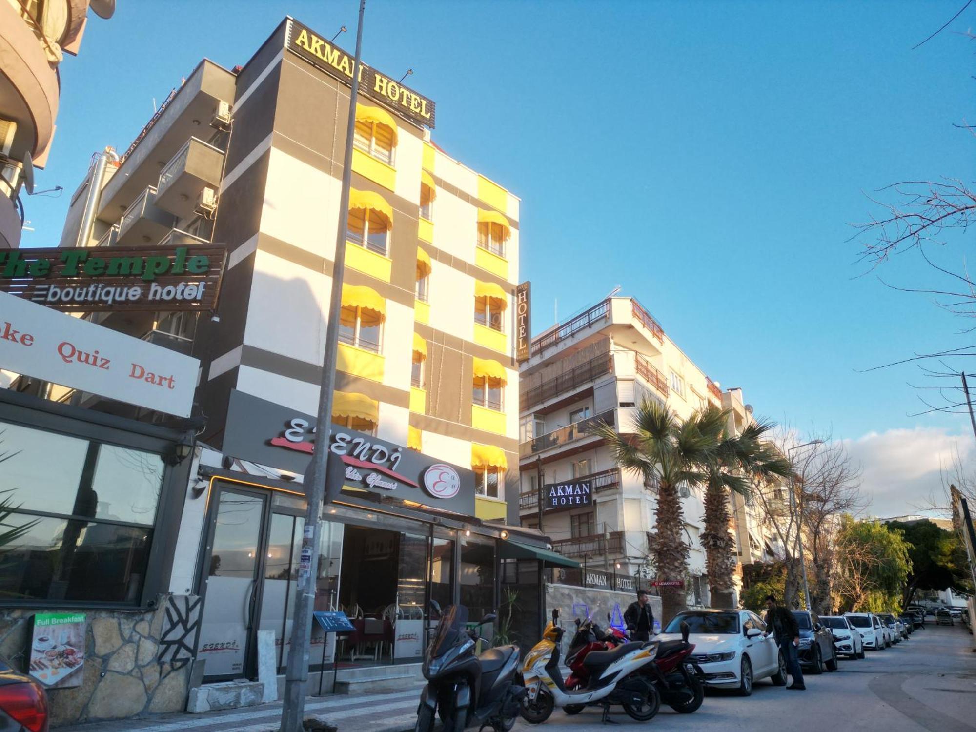 Akman City Hotel 库萨达斯 外观 照片