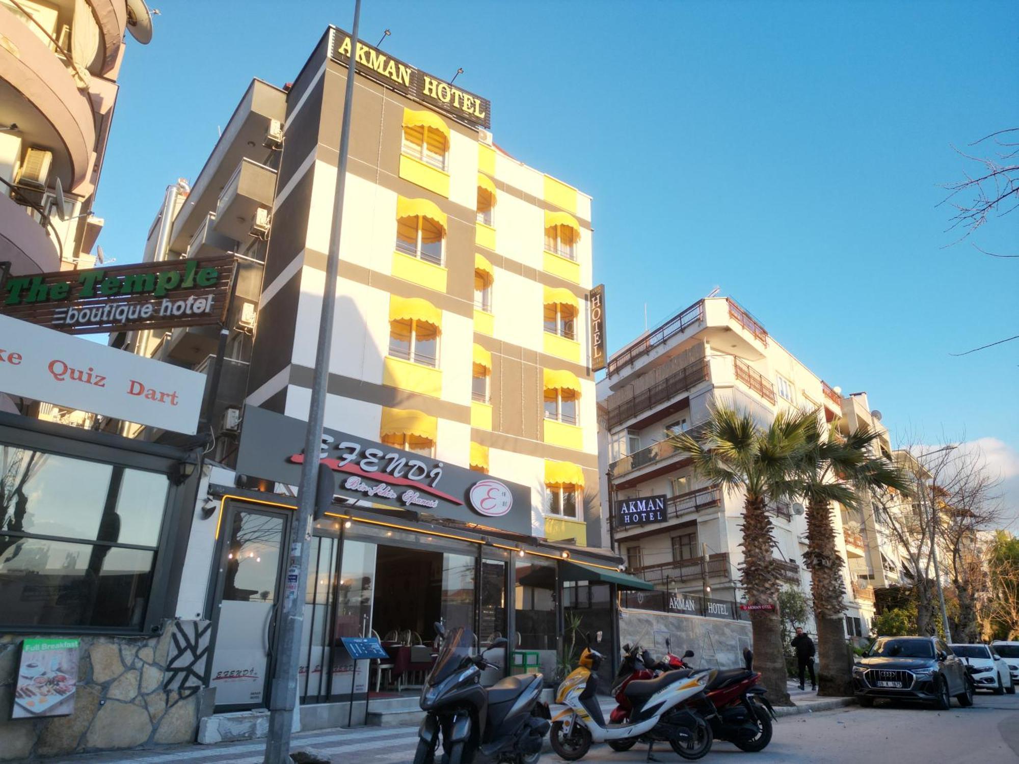 Akman City Hotel 库萨达斯 外观 照片
