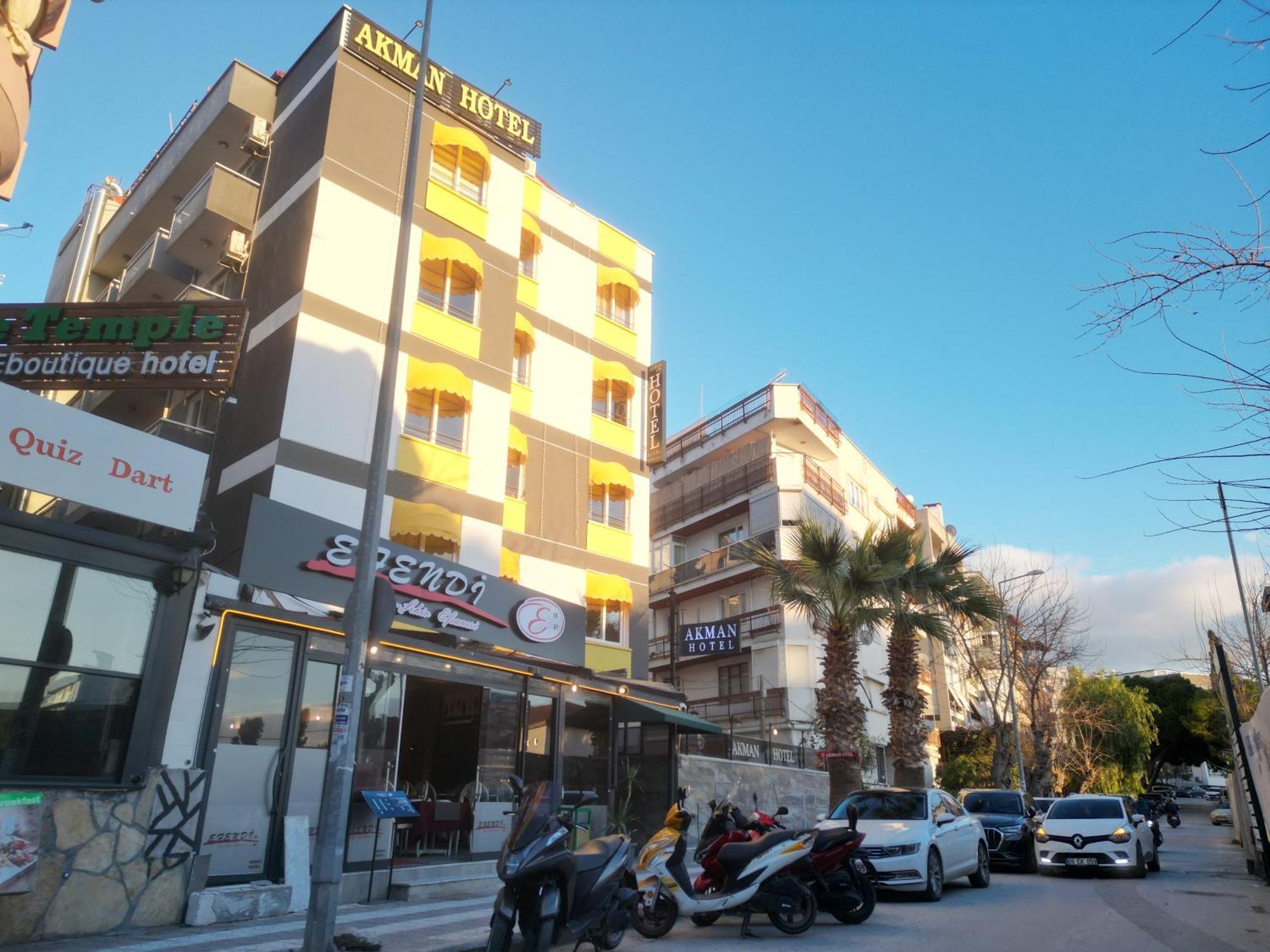 Akman City Hotel 库萨达斯 外观 照片