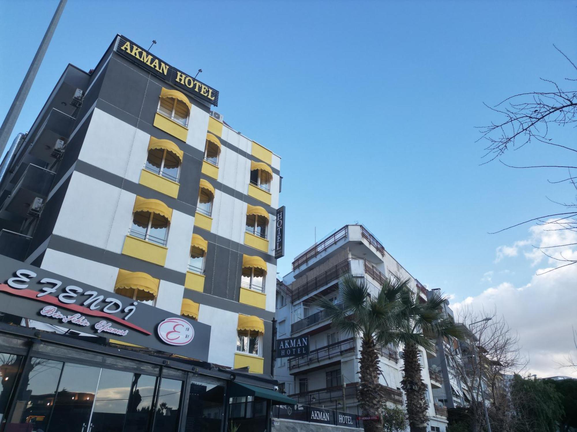 Akman City Hotel 库萨达斯 外观 照片
