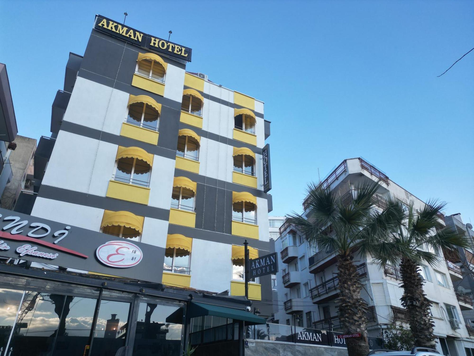 Akman City Hotel 库萨达斯 外观 照片